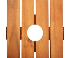 Sodo stalas, 150x90x74cm, akacijos medienos masyvas