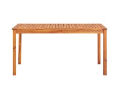Sodo stalas, 150x90x74cm, akacijos medienos masyvas
