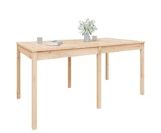 Sodo stalas, 159,5x82,5x76cm, pušies medienos masyvas