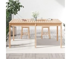 Sodo stalas, 159,5x82,5x76cm, pušies medienos masyvas