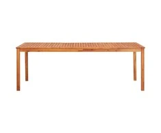 Sodo stalas, 215x90x74cm, akacijos medienos masyvas