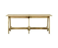 Sodo stalas, 220x74x75cm, impregnuota pušies mediena
