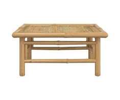 Sodo stalas, 65x55x30cm, bambukas