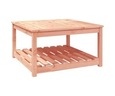 Sodo stalas, 82,5x82,5x45cm, duoglas eglės medienos masyvas