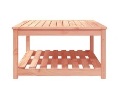 Sodo stalas, 82,5x82,5x45cm, duoglas eglės medienos masyvas