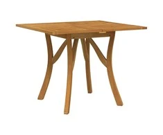 Sodo stalas, 85x85x75cm, akacijos medienos masyvas
