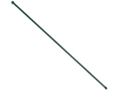 Sodo stulpai, 10vnt., 1,5m, metalas, žalia spalva