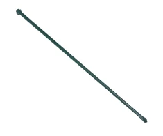 Sodo stulpai, 10vnt., 1m, metalas, žalia spalva