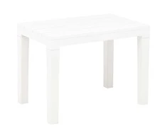 Sodo suoliukai, 2vnt., baltos spalvos, plastikas