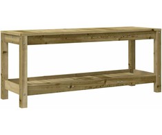 Sodo suoliukas, 108x35x45cm, impregnuota pušies mediena
