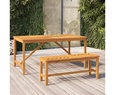 Sodo suoliukas, 110cm, akacijos medienos masyvas