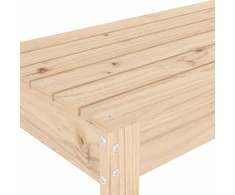 Sodo suoliukas, 110x38x45cm, pušies medienos masyvas