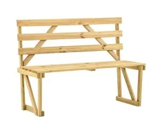 Sodo suoliukas, 120cm, impregnuota pušies mediena