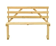 Sodo suoliukas, 120cm, impregnuota pušies mediena