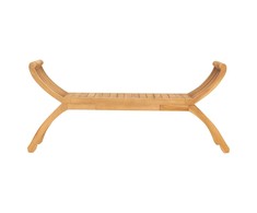 Sodo suoliukas, 126cm, tikmedžio medienos masyvas