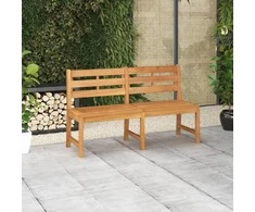 Sodo suoliukas, 150cm, tikmedžio medienos masyvas