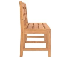 Sodo suoliukas, 150cm, tikmedžio medienos masyvas