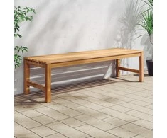 Sodo suoliukas, 150cm, tikmedžio medienos masyvas