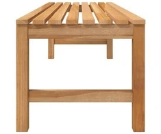 Sodo suoliukas, 150cm, tikmedžio medienos masyvas