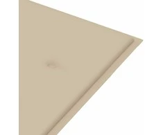 Sodo suoliukas su pagalvėle, 120cm, akacijos medienos masyvas
