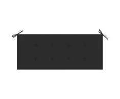 Sodo suoliukas su pagalvėle, 120cm, bambukas