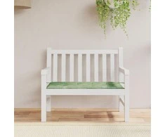 Sodo suoliuko pagalvėlė, 120x50x3cm, audinys, su lapais