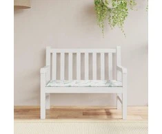 Sodo suoliuko pagalvėlė, 120x50x3cm, audinys, su lapais