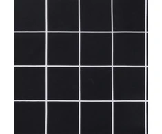 Sodo suoliuko pagalvėlė, 120x50x3cm, audinys, juodi langeliai
