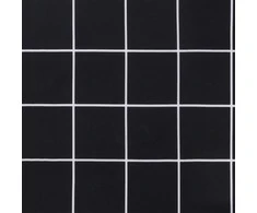 Sodo suoliuko pagalvėlė, 150x50x3cm, audinys, juodi langeliai