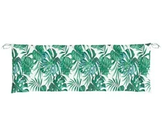 Sodo suoliuko pagalvėlė, 150x50x7cm, audinys, su lapais