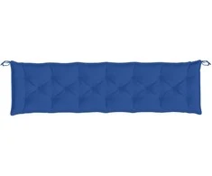 Sodo suoliuko pagalvėlė, karališka mėlyna, 200x50x7cm, audinys