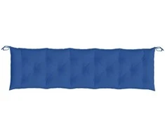 Sodo suoliuko pagalvėlė, karališka mėlyna, 180x50x7cm, audinys