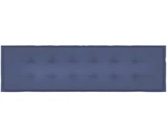 Sodo suoliuko pagalvėlė, tamsiai mėlyna, 180x50x3cm, audinys
