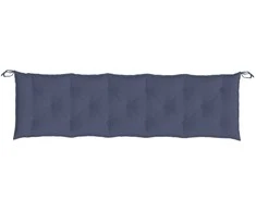 Sodo suoliuko pagalvėlė, tamsiai mėlyna, 180x50x7cm, audinys