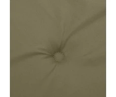 Sodo suoliuko pagalvėlė, taupe mišinys, 180x50x7cm, audinys