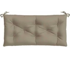 Sodo suoliuko pagalvėlė, taupe spalvos, 110x50x7cm, audinys