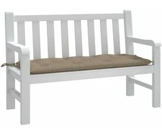Sodo suoliuko pagalvėlė, taupe spalvos, 120x50x7cm, audinys