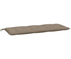 Sodo suoliuko pagalvėlė, taupe spalvos, 120x50x7cm, audinys