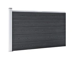 Sodo tvora, pilkos spalvos, 175x105 cm, WPC