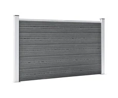 Sodo tvora, pilkos spalvos, 699x106cm, WPC (49073+3x49075)