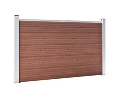 Sodo tvora, rudos spalvos, 699x106cm, WPC (49072+3x49074)