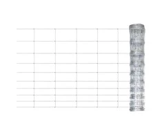 Sodo tvora, sidabrinės spalvos, 50x1,5m, galvanizuotas plienas