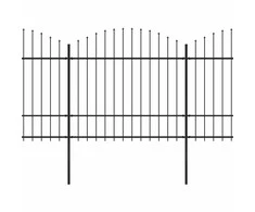 Sodo tvora su iečių viršug., juoda, (1,5-1,75)x13,6m, plienas