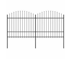 Sodo tvora su iečių viršug., juoda, (1,5-1,75)x3,4m, plienas