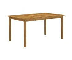 Lauko baldų komplektas Sodo valgomojo komplektas, 9 dalių, juodas (147877+2x313127)