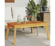 Sodo valgomojo stalas, 100x55x45cm, akacijos medienos masyvas