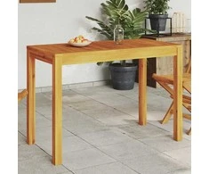 Sodo valgomojo stalas, 110x55x75cm, akacijos medienos masyvas