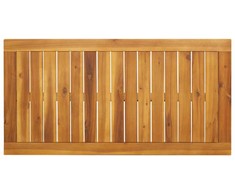 Sodo valgomojo stalas, 110x56x75cm, akacijos medienos masyvas
