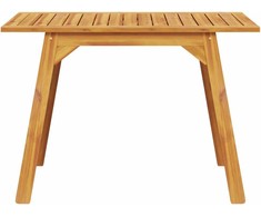 Sodo valgomojo stalas, 110x56x75cm, akacijos medienos masyvas