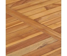Sodo valgomojo stalas, 110x65x80cm, tikmedžio medienos masyvas